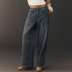 Anthropologie Habitual Low Rise Wide Leg Jeans